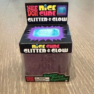 NEEDOH nice cube Glitter & Glow purple